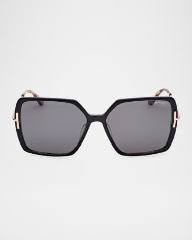 TOM FORD Joanna Acetate Butterfly Sunglasses