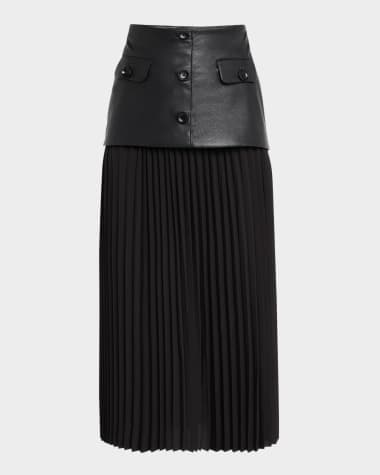 Le Superbe Seventythirty Combo Midi Skirt