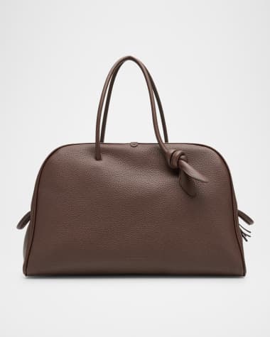 Jacquemus Men's Le Grand Turismo Large Leather Bowling Bag