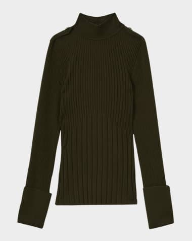 Reiss Vienne Ribbed Turtleneck Sweater