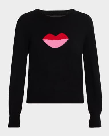 Le Superbe Hot Lips Crewneck Sweater