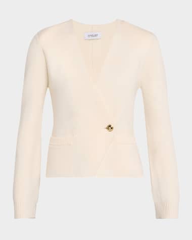 Derek Lam 10 Crosby Minta Wool-Cotton Cardigan