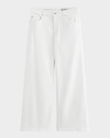 AG Jeans Saige Wide-Leg Crop Jeans