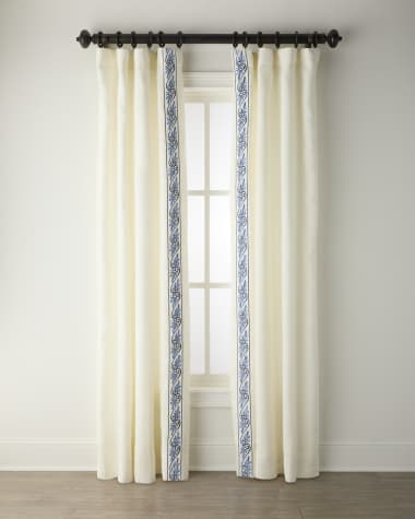 Home Silks Tango Light-Filtering Drapery Panels, 52" x 108" - Set of 2