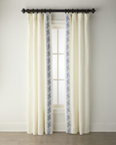 Home Silks Tango Light-Filtering Drapery Panels, 52" x 96" - Set of 2