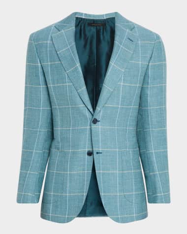 Brioni Men's Windowpane Sport Coat