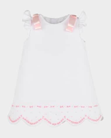 Luli & Me Girl's Timeless Treasures A-Line Pique Dress, Size 4T-3