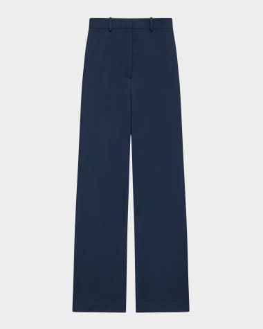Theory Classic Ponte Straight Trousers