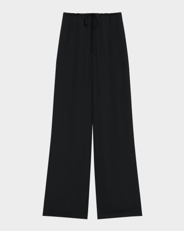Theory Drawstring Pull-On Pants