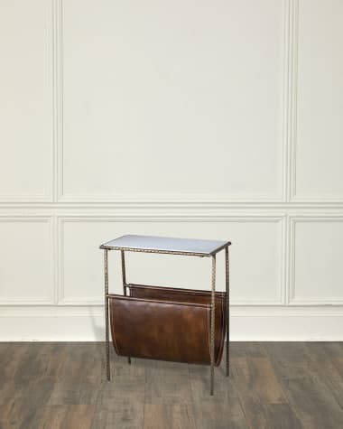 Interlude Home Strauss Magazine Table
