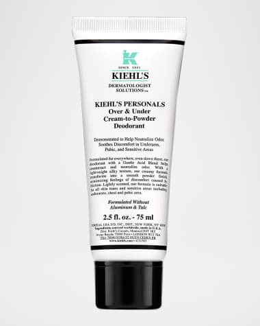 Kiehl's Since 1851 Over & Under Cream-to-Powder Deodorant, 2.5 oz.