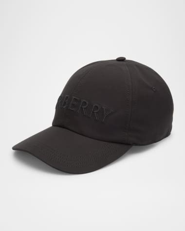 Burberry Men's Embroidered Logo Baseball Cap