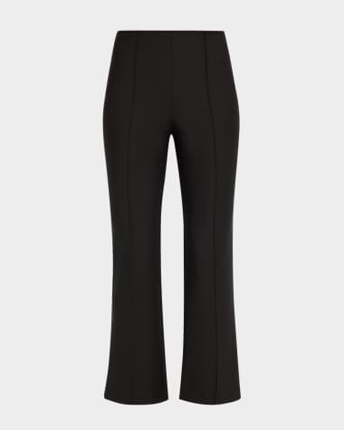 SIMKHAI Michelle Pintuck Cropped Pants
