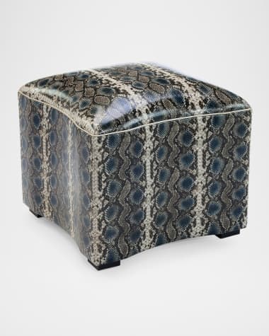 John-Richard Collection Curved Ottoman