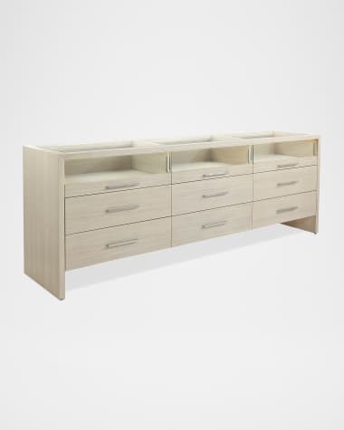 John-Richard Collection Beachside Nine-Drawer Dresser