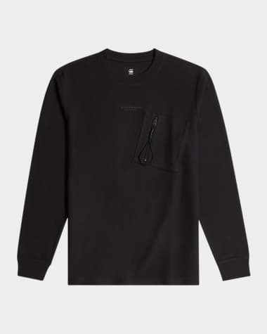 G-STAR RAW Men's Tweeter Pocket Crewneck Sweater