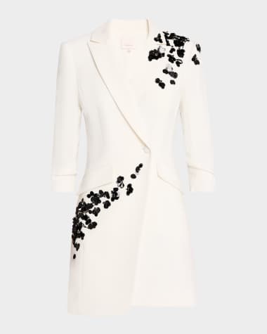 Cinq a Sept Linnea Sequined Blazer Dress
