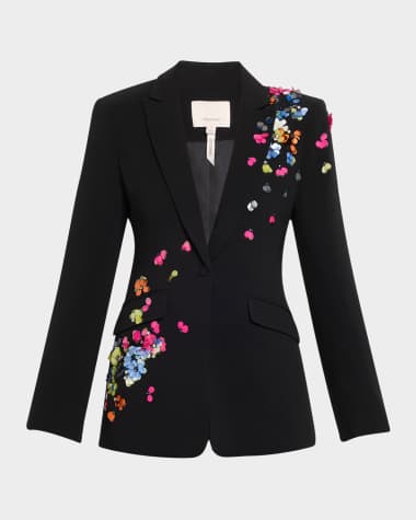 Cinq a Sept Cheyenne Sequined Blazer