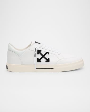 Off-White Men's Low Vulcanized Canvas Sneakers