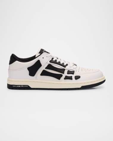 Amiri Skeleton Low-Top Leather Sneakers