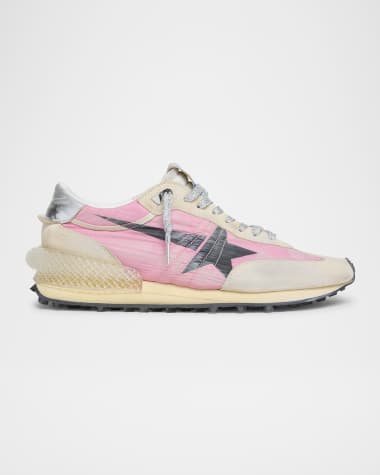 Golden Goose Men's Running Marathon Nylon Runner Sneakers