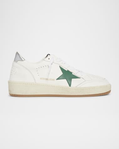 Golden Goose Men's Ball Star 2 Leather Low-Top Sneakers