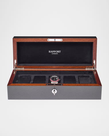 Rapport Carbon Fiber 5-Watch Box
