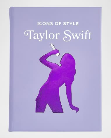 Graphic Image "Icons of Style: Taylor Swift" Leather-Bound Book by Glenys Johnson