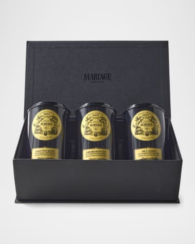 Mariage Freres International French Tea Time Gift Set, 3 x 3.5 oz.