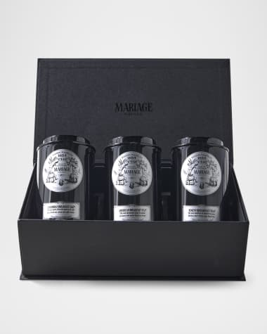 Mariage Freres International Happy Breakfast Tea Gift Set, 3 x 3.5 oz.