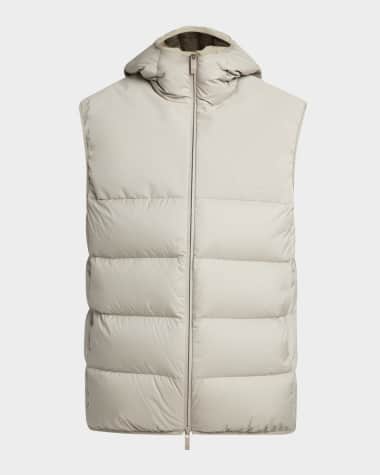 Moncler Men's Bresse Quilted Down Vest