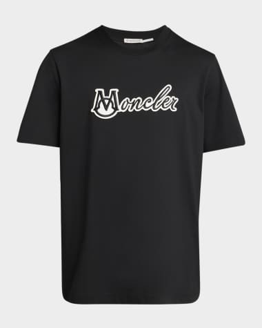 Moncler Men's Embroidered Logo T-Shirt