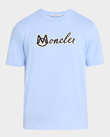 Moncler Men's Embroidered Logo T-Shirt