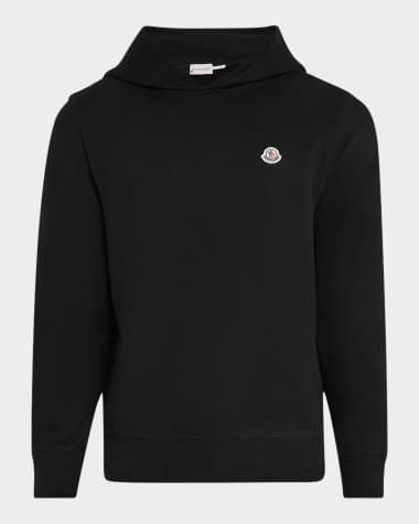 Moncler Men's Cotton Logo Hoodie