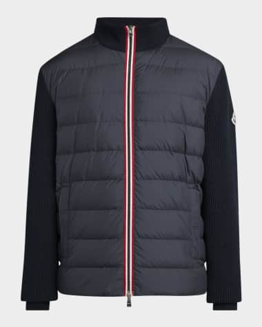 Moncler Men's Down Knit Jacket