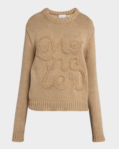 Moncler Crewneck Logo Sweater