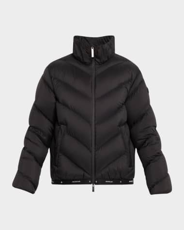 Moncler Grigan Quilted Down Logo Tape Jacket