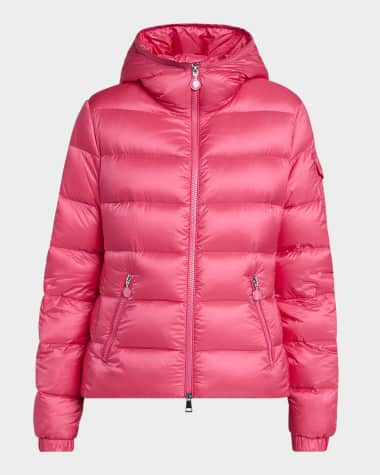 Moncler Gles Hooded Down Jacket