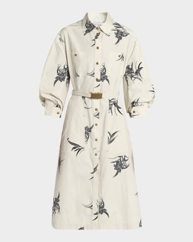 Moncler Printed Shirtdress