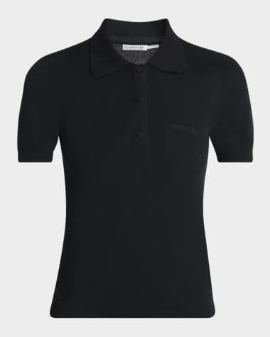 Moncler Short-Sleeve Polo Shirt