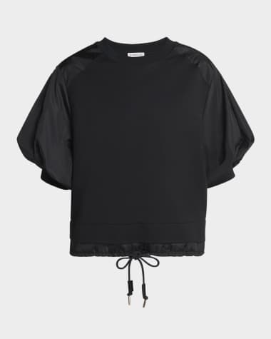 Moncler Short-Sleeve Combo T-Shirt
