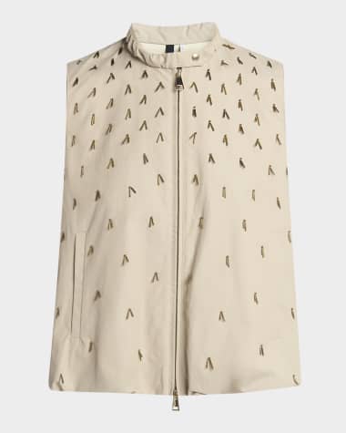 Moncler Gruilly Beaded Vest