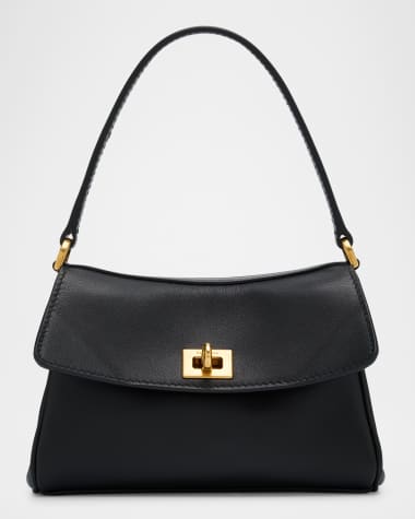 Balenciaga Rodeo Nano Flap Leather Crossbody Bag