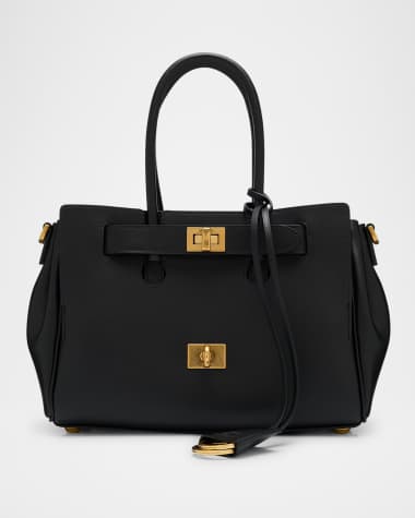 Balenciaga Bel Air Mini Leather Tote Bag