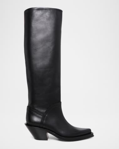 Gabriela Hearst Camero Slouchy Leather Knee Boots