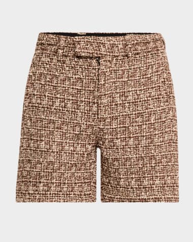 Amiri Men's Boucle Shorts