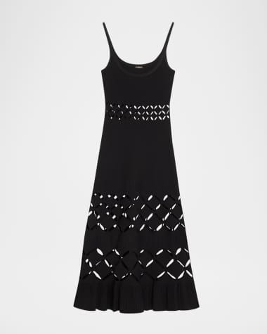Alexis Elayne Sleeveless Cut-Out Dress