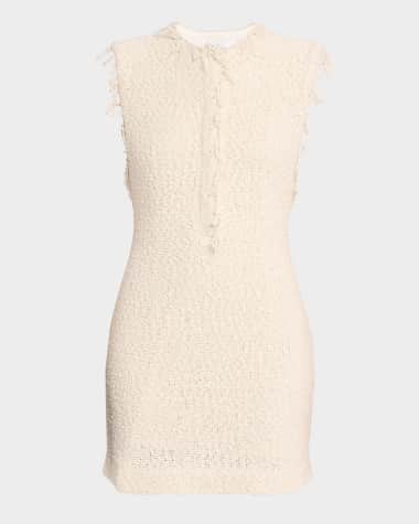 Iro Solai Textured Sleeveless Mini Dress