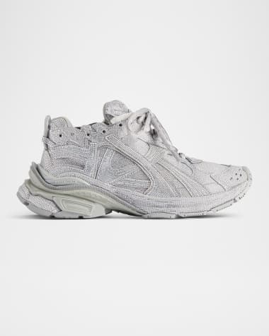 Balenciaga Runner Rhinestone-Embellished Fashion Sneakers