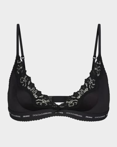 Dolce&Gabbana x SKIMS Stretch Satin Triangle Bralette